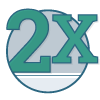 2X icon